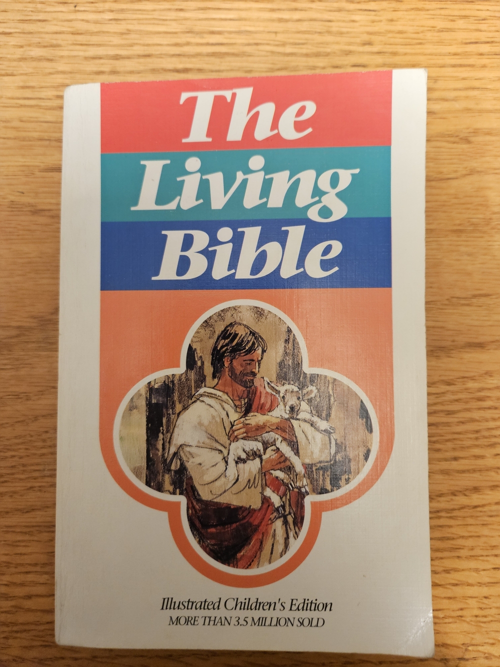🛍 2/$6 🛍 The Living Bibe Illustrated Children's Edition